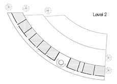 Floor plan: level 2